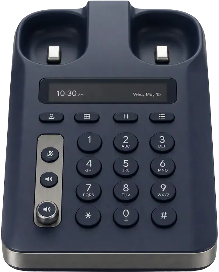 Navy desk telephone base