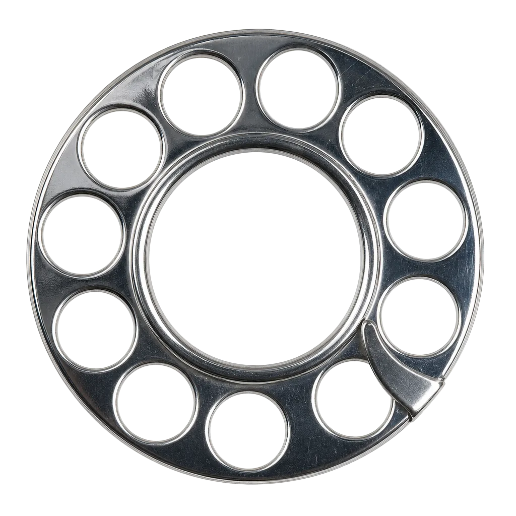 Interactive rotary dial wheel - touch any hole and drag clockwise to the stop